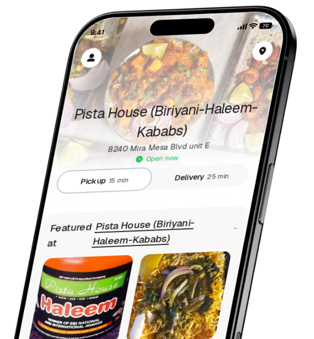 Pista House (Biriyani-Haleem-Kababs) app preview
